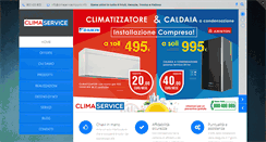 Desktop Screenshot of climaserviceimpianti.info